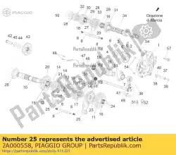 Qui puoi ordinare forchetta da Piaggio Group , con numero parte 2A000558: