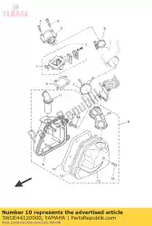 Aquí puede pedir tapa, caja limpiadora 1 de Yamaha , con el número de pieza 3WGE44120000: