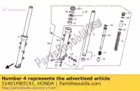 51401MBTC41, Honda, wiosna, widelec fr honda xl varadero v va xl1000v 1000 , Nowy