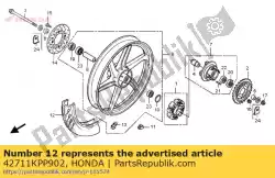 Ici, vous pouvez commander le pneu, rr. (irc) (100 / 8017m / c 52p) auprès de Honda , avec le numéro de pièce 42711KPP902: