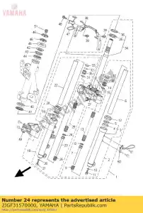 yamaha 2JGF31570000 pier?cie?, t?ok - Dół