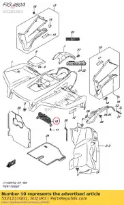 Suzuki 5321231G01 binnenbekleding - Onderkant