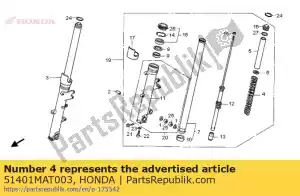 Honda 51401MAT003 lente, fr. vork - Onderkant