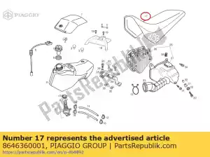 Piaggio Group 8646360001 cto.sillin sm drd racing ltd 07 - Lado inferior