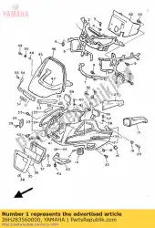 Qui puoi ordinare soggiorno 1 da Yamaha , con numero parte 26H283560000: