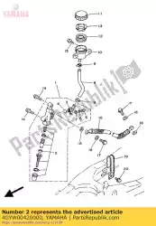 Aquí puede pedir kit de cilindro, maestro de Yamaha , con el número de pieza 4GYW00420000: