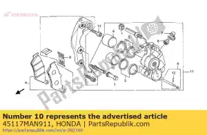 Honda 45117MAN911 zuiger, 30x28,5 - Onderkant