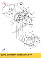 BE8E545100, Yamaha, joint, carter yamaha lts125c lts125cj delight 125 , Nouveau