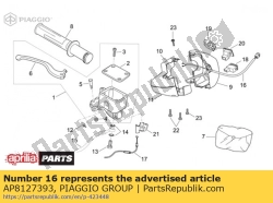 Aprilia AP8127393, Prawy przewód selektora ?wiate?, OEM: Aprilia AP8127393