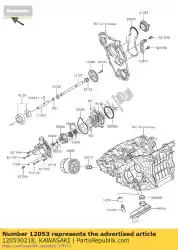 Qui puoi ordinare catena guida zx1000nff da Kawasaki , con numero parte 120530218: