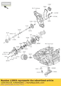 kawasaki 120530218 catena guida zx1000nff - Il fondo