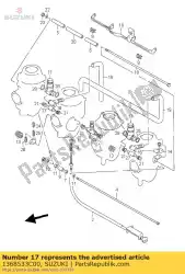 Here you can order the no description available from Suzuki, with part number 1368533C00: