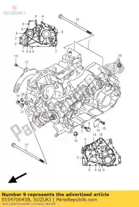 suzuki 015470645B parafuso - Lado inferior