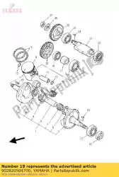 Qui puoi ordinare chiave, dritto (8r4) da Yamaha , con numero parte 902820504700: