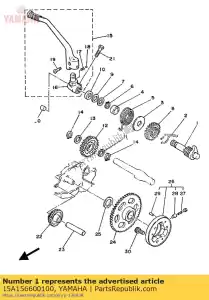 yamaha 15A156600100 zespó? wa?u kopi?cego - Dół