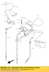 Suzuki 5620011832 conjunto equilibrador, ja - Lado inferior