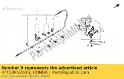 Aqui você pode pedir o aperto, freio de mão em Honda , com o número da peça 47150KVZ630: