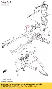 suzuki 5244031840 arm set opschorten - Onderkant