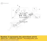 2B001567, Piaggio Group, tankdop moto-guzzi audace audace 1400 carbon abs zgulc000 zgulc001 zgulca00 zgulcu00 zgulcu01 zgulcua0 1400 2015 2016 2017 2018 2019 2020 2021, Nieuw