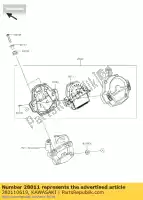 280110619, Kawasaki, medidor, tacho e lcd kawasaki vulcan special edition se en s ag bg vn b 650 , Novo