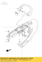 4621103F1133J, Suzuki, Poignée, passager suzuki gsx 600 750 1200 1999 2000 2001 2003, Nouveau