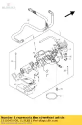 Qui puoi ordinare pompa, carburante da Suzuki , con numero parte 1510040H00: