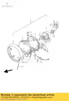 3510038A30999, Suzuki, headlamp assy suzuki vs 1400 1995 1996 1997 1998 1999 2000 2001 2002 2003, New