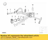 16121180409, BMW, brandstofslang bmw  c1  125 200 650 750 850 1000 1100 1150 1200 1984 1985 1986 1987 1988 1989 1990 1991 1992 1993 1994 1995 1996 1997 1998 1999 2000 2001 2002 2003 2004 2005 2006 2007 2008 2009 2010 2011 2012 2013 2014 2015 2016, Nieuw