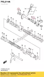 Qui puoi ordinare rondella reggispinta da Suzuki , con numero parte 0918112167: