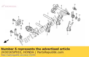 Honda 24301KSP910 tambour, changement de vitesse - La partie au fond