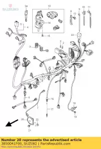 suzuki 3850041F00 horn assy - Bottom side