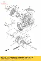 4L0253510000, Yamaha, árbol de levas yamaha  lc 4l1 europe 214l1-332e2 rd1 europe 24rd0-300e1 sr 250 350 400 500 1974 1981 1993 2014 2016 2017 2018, Nuevo