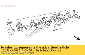 honda 15151KK0000 no hay descripción disponible en este momento - Lado inferior