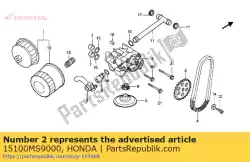 Here you can order the pump assy,oil from Honda, with part number 15100MS9000: