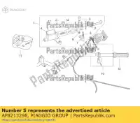 AP8213298, Piaggio Group, noce     , Nuovo