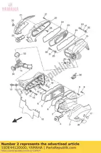 yamaha 1SDE44120000 dop, reinigingskoffer 1 - Onderkant