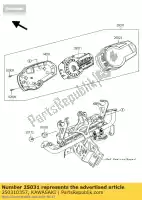 250310357, Kawasaki, meter-assy, ??combinatie, een kawasaki z  d klz versys a zx10r ninja j sx k e black edition abs zx1000 h z1000sx 1000 , Nieuw