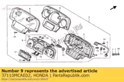 Aquí puede pedir medidor comp., combinación de Honda , con el número de pieza 37110MCAE02:
