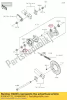 920450732, Kawasaki, Kogellagers, 17x40x12 ex300adf kawasaki  ninja 300 2013 2014 2015 2017 2018 2019 2020 2021, Nieuw