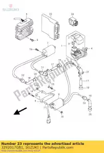 suzuki 3292017GB1 unidad de control, fi - Lado inferior