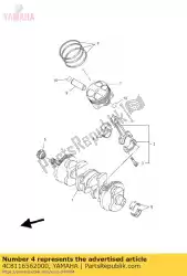 vliegtuiglager, drijfstang van Yamaha, met onderdeel nummer 4C8116562000, bestel je hier online: