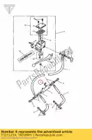 T3331234, Triumph, Screw, torx, p/h, m6*1*20, slv triumph adventurer > 71698 adventurer 71699 > america carbs america efi bonneville & bonneville t100 carbs bonneville & bonneville t100 efi bonneville efi > 380776 bonneville from vin 380777 & se bonneville from vin 380777/ se bonnevi, New