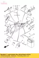 3FA855402000, Yamaha, c.d.i. unità assy yamaha yfm 125 2002 2003 2004 2005 2006 2007 2008 2010 2012 2013, Nuovo