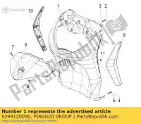 6244120090, Piaggio Group, schild piaggio liberty t sport uk e 125 200 50 150 4 3 2, Nieuw