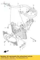 Ici, vous pouvez commander le joint, union auprès de Suzuki , avec le numéro de pièce 1648146E00: