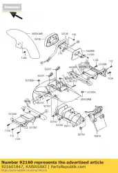 Here you can order the damper bn125-a1 from Kawasaki, with part number 921601847: