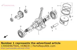 Here you can order the crankshaft comp. From Honda, with part number 13000HN7900: