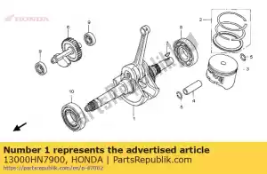 Honda 13000HN7900 crankshaft comp. - Bottom side