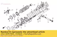 24213HM7000, Honda, nenhuma descrição disponível no momento honda trx 400 450 2000 2001 2002 2003 2004, Novo