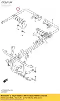 4351011HB0, Suzuki, repose-pieds,r/h suzuki lta500xp lta500x lta750xp lta750x lta750xpz 500 750 , Nouveau